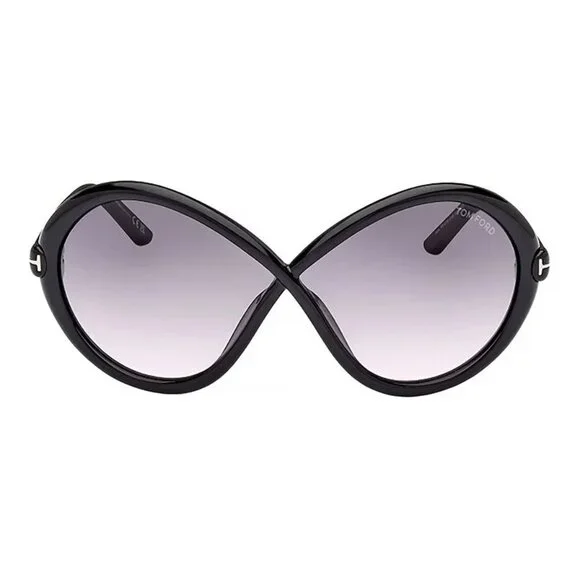 NEW TOM FORD TF1070 01B SUNGLASSES BLACK WOMEN EYEWEAR TOM  display picture 1